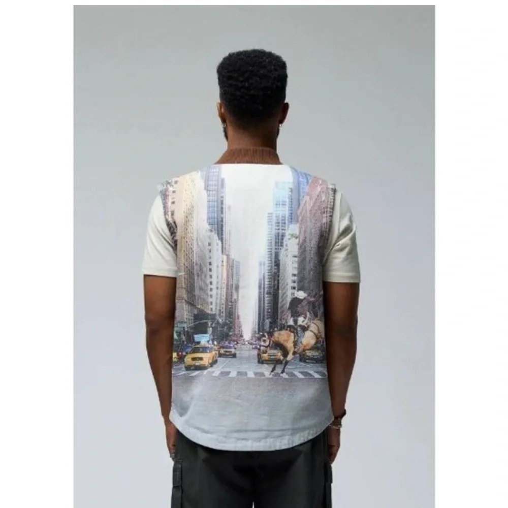 New York Sunshine x Dickies City Cowboy Photo-real Vest Men's L Grandpacore